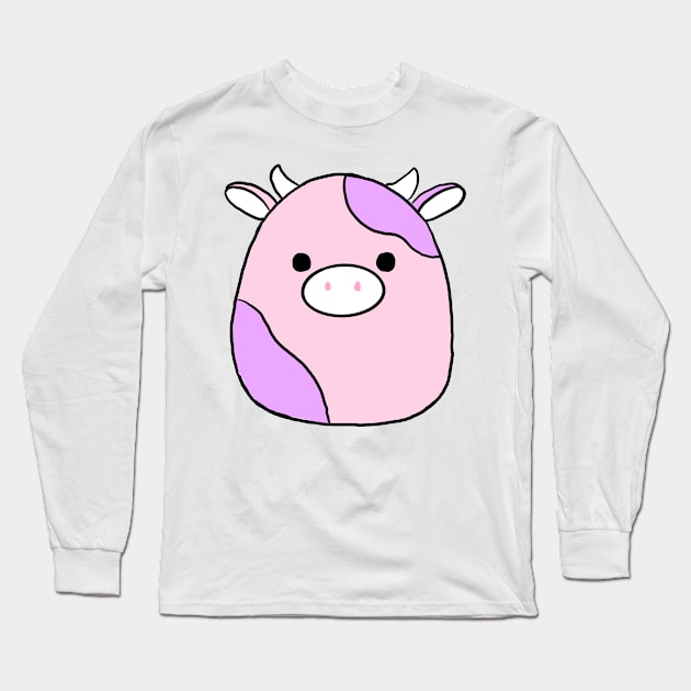 Patty moo squish stuffed animal cute Long Sleeve T-Shirt by Ech0mun